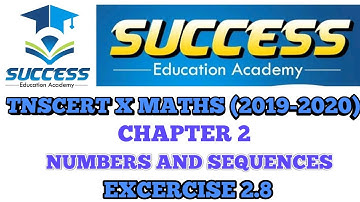 Subscribe Chapter2|Exercise 2.8|Q.No.7 | TNSCERT | Class 10th New Syllabus