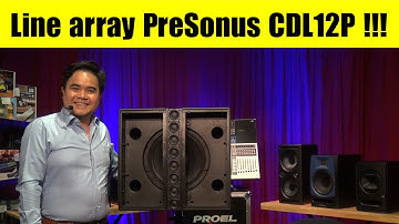 Line array Presonus CDL12P !!!