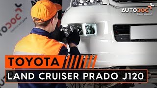 Cum schimbare Proiector TOYOTA LAND CRUISER (KDJ12_, GRJ12_) - video online gratuit