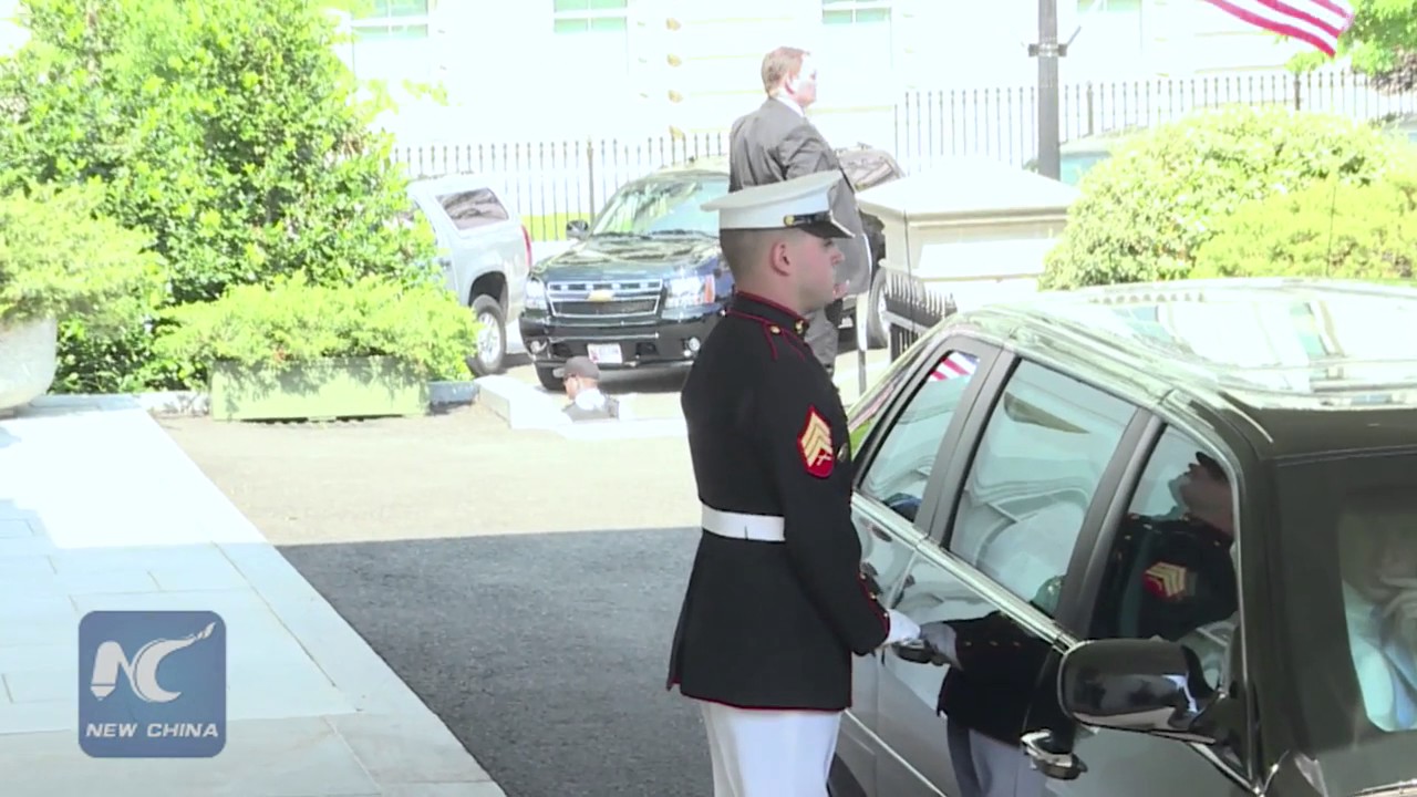 Tổng thống Mỹ Donald Trump gặp Tổng thống Hàn Quốc Moon Jae-in tại Nhà Trắng - YouTube