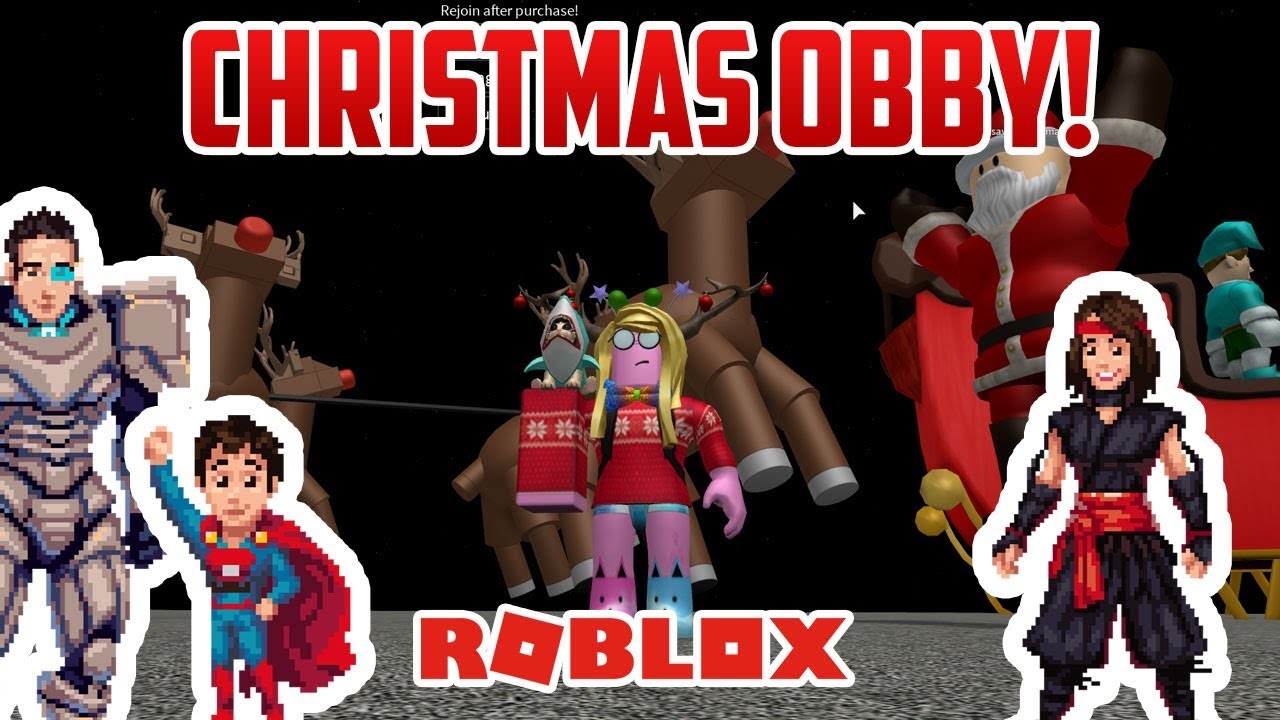 Happy Holidays Roblox Christmas Obby Youtube - holiday obby new roblox