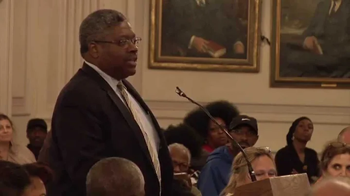 Alton Maddox testifies before the New York Commiss...