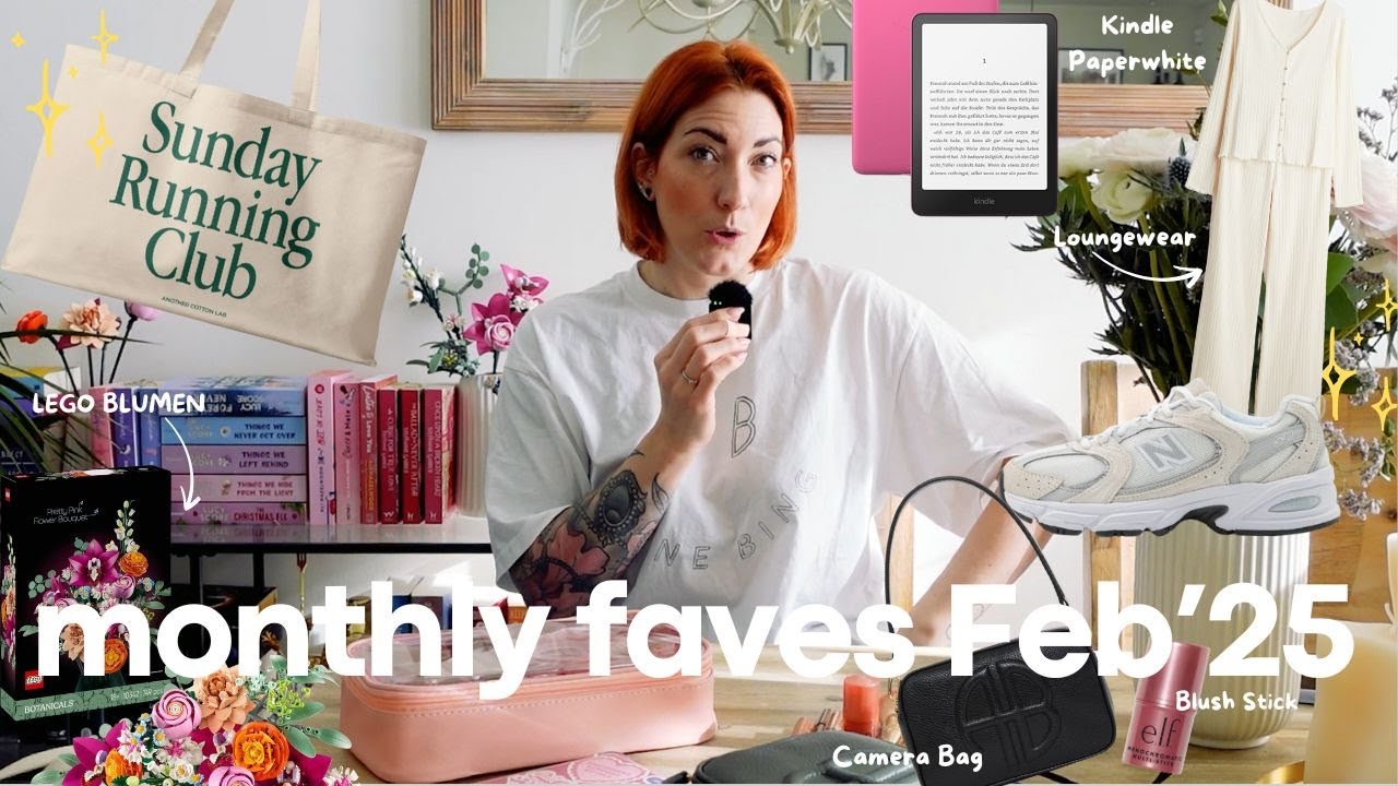 Februar Favoriten 2025 ✨ Kindle, Beauty, Loungewear, Hairstyling (Anine Bing, New Balance, H&M)