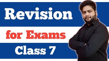 Revision For Exams, Class 7 Maths || Live @UTUGEducation