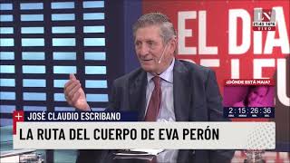 José Claudio Escribano: “Alberto Fernández es un panqueque”