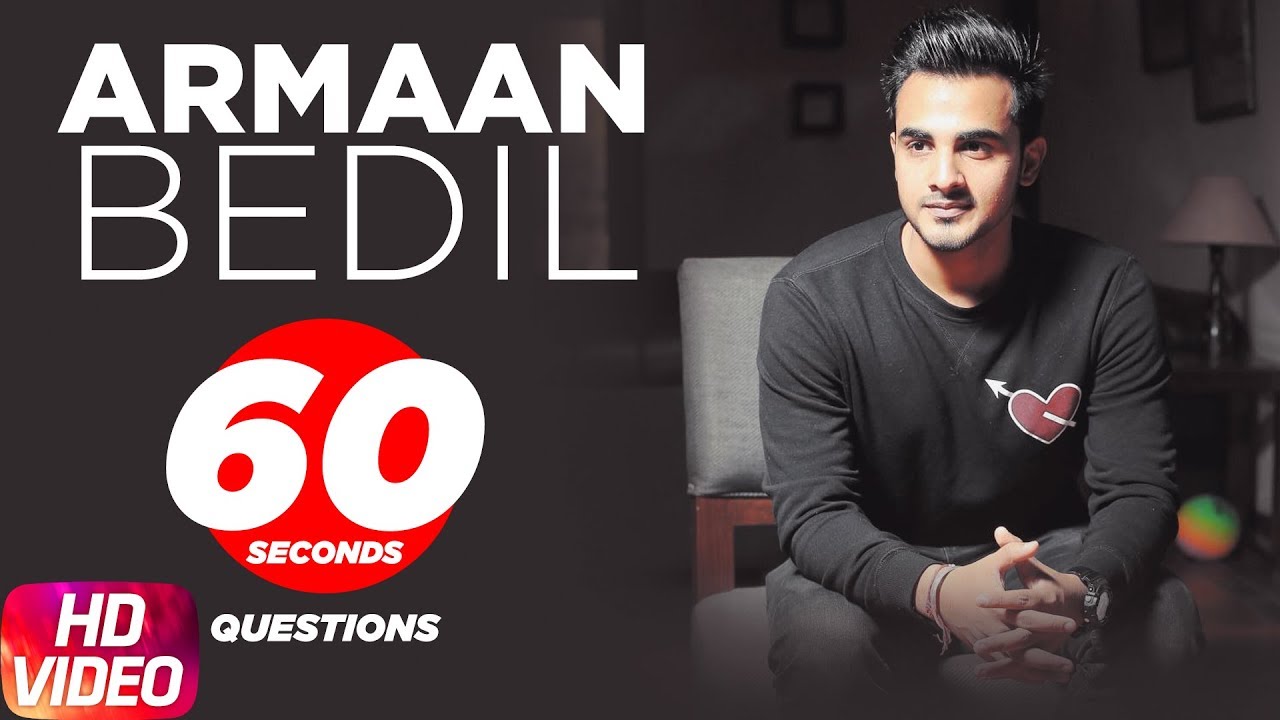 Armaan Bedil | 60 Seconds Questions | Speed Records