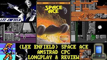 [AMSTRAD CPC] (Lee Enfield) Space Ace - Longplay & Review (aka "Bob Morane Science Fiction 1")
