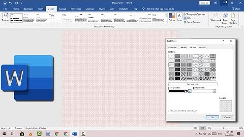How to Make a Dot Grid Paper Template in Microsoft Word on Windows