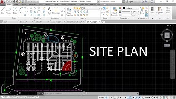 How to draw a site plan