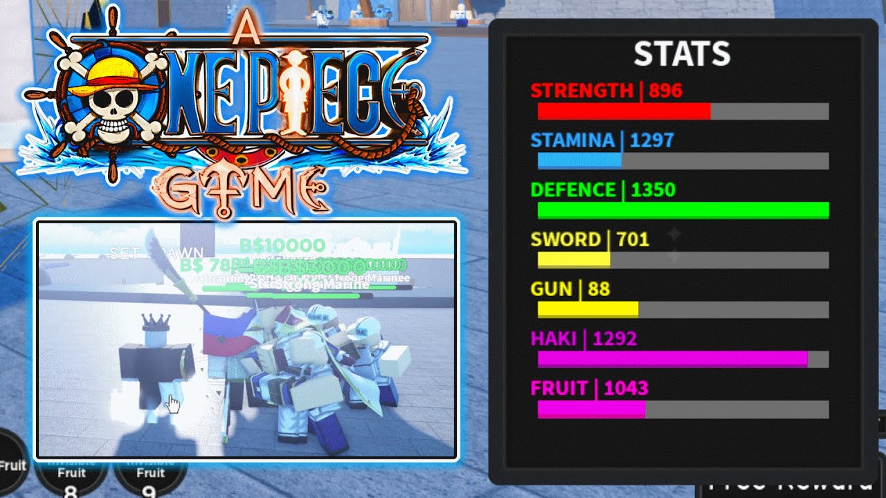 001 [A One Piece Game, AOPG] 46900+ Total Stats