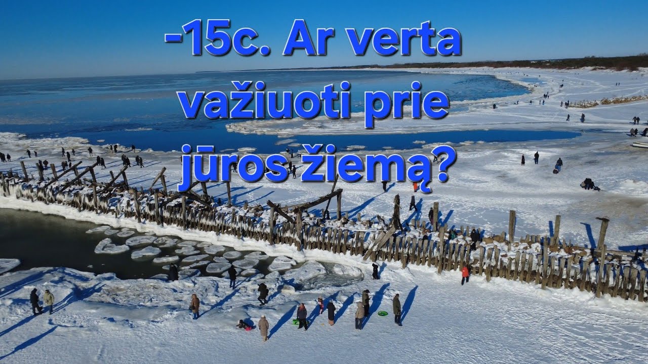  Baltic Sea Frozen Solid- Extreme Winter in 4K