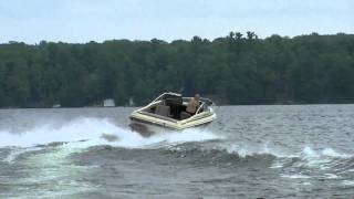 1987 Thundercraft Magnum 190 in action