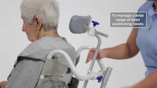 Invacare Aquatec Ocean E VIP Shower Chair - Sedia doccia con regolazione elettrica