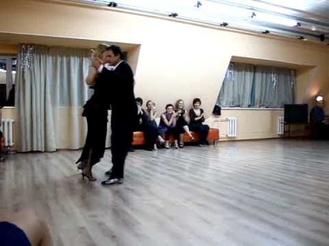 Gonsalo Robinson & Alexandra Trofimova in Chelyabinsk . Milonga