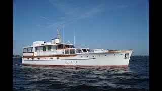 FOR SALE 67' Trumpy Classic Motor Yacht 1954