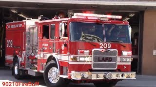 LAFD Engine 209 Responding