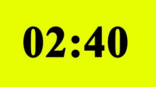 2 Minute 40 Second Timer