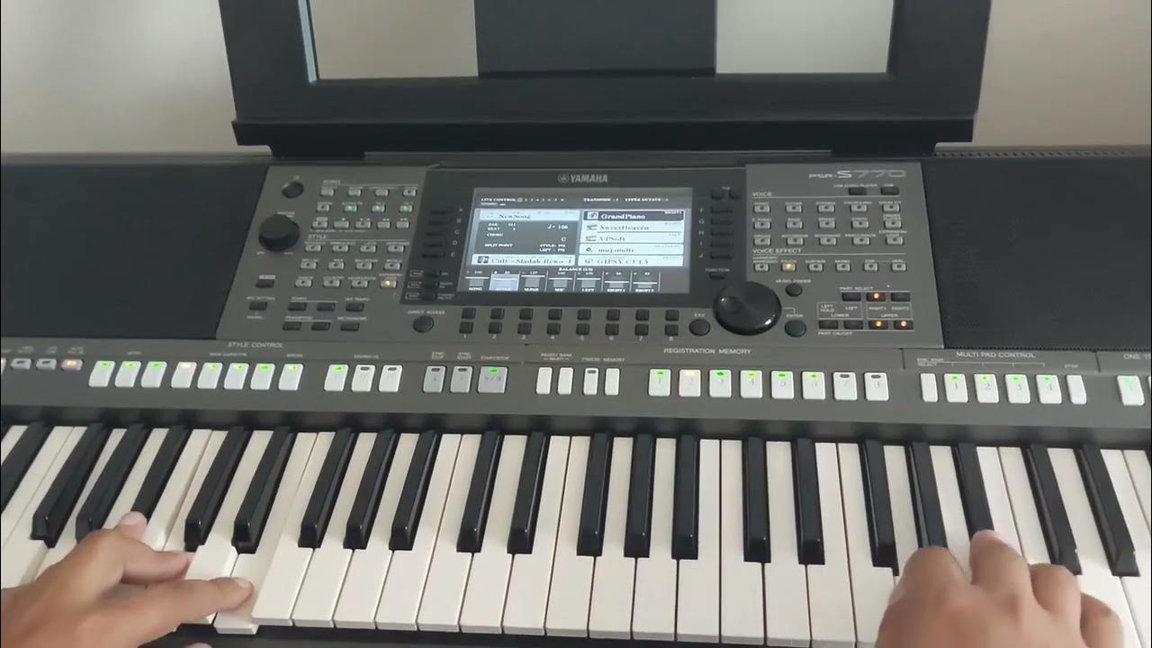 Yamaha psr s770 - Slaďak Gipsy Culy 🎹🎹🎹 - YouTube