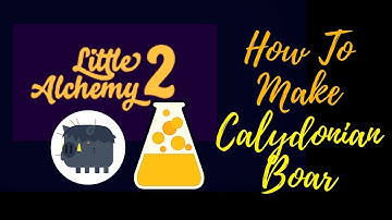 Little Alchemy 2-Myths and Monsters-How To Make Calydonian Boar Cheats & Hints