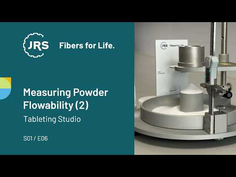 Tabletting Studio – Episode 6 | Measuring Powder Flowability (2) | Angle of Repose