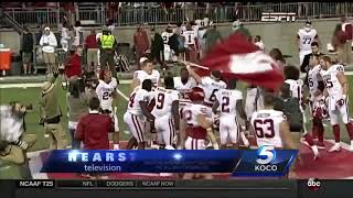 WATCH: Baker Mayfield ‘plants the flag’ after Sooners victory over Ohio State