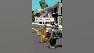 Thumbnail of Nowhere to run test 😯 #robloxshorts