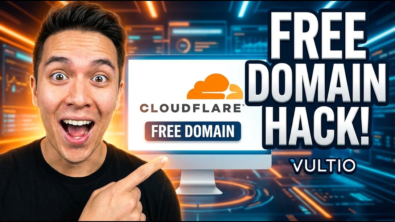 FREE 🔓 Domain Power-Up Using Cloudflare | How to Setup Free Custom ...