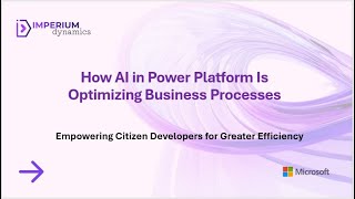 How AI in Power Platform Is Optimizing Business Processes