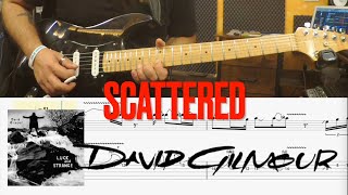 David Gilmour - Scattered - Guitar Lesson Tab Tutorial