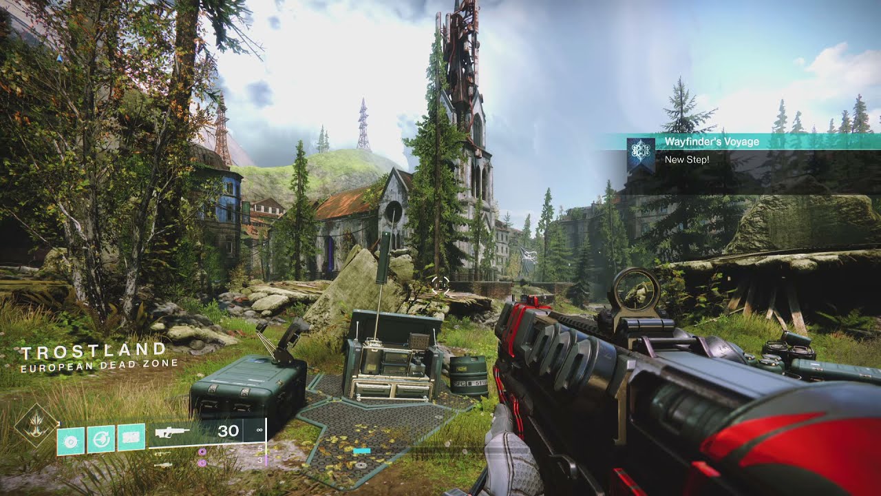 Travel To Trostland In The EDZ Completion On Landing (Wayfinder's