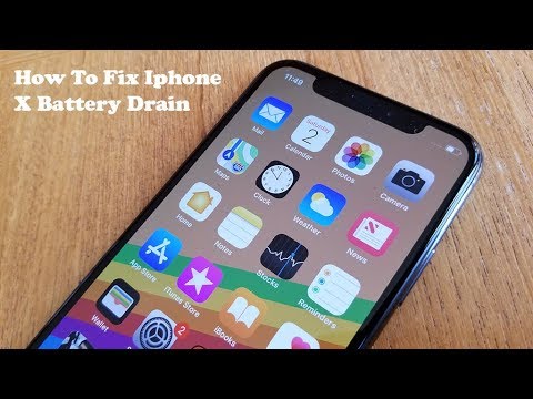 How To Fix Iphone X Battery Drain - Fliptroniks.com