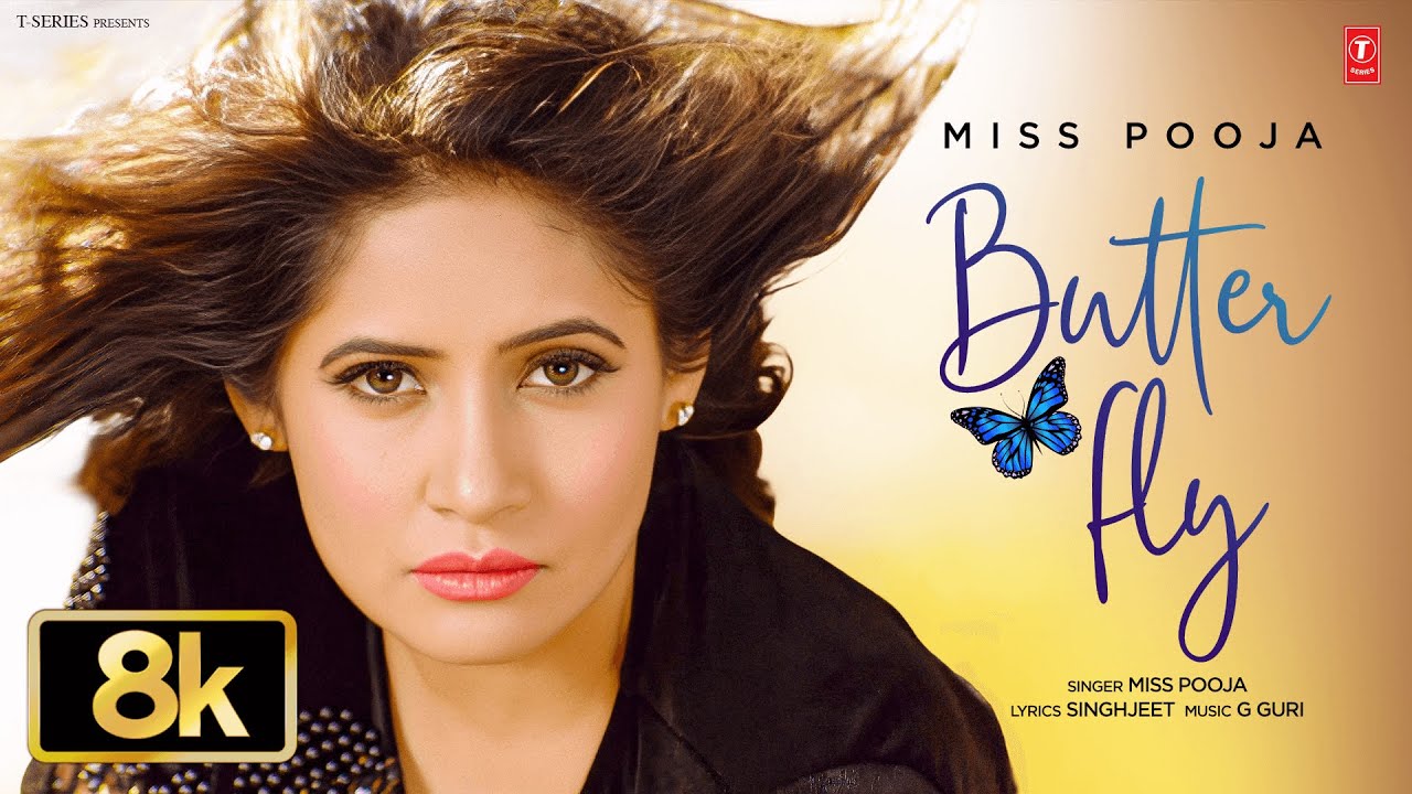 BUTTERFLY - Video Song | MISS POOJA | Viral Punjabi Songs 2025 | T-Series