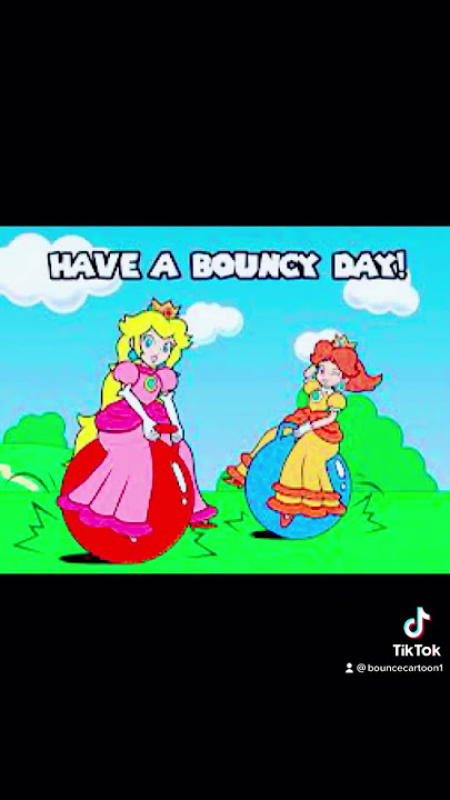 Super Bouncy princess-peach