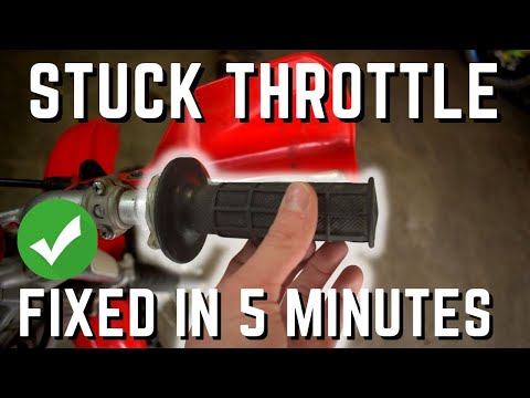 How To Fix A Sticky Throttle On A Dirt Bike