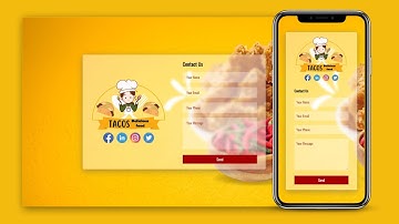 How to Make a Contact Us Page Using HTML and CSS - Bangla Tutorial