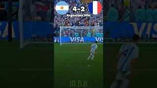 Argentina Vs France Penalty Shootout