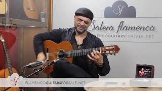 Miniatura del video "Vicente Amigo's Lester Devoe 2003 flamenco guitar for sale played by Jerónimo Maya"