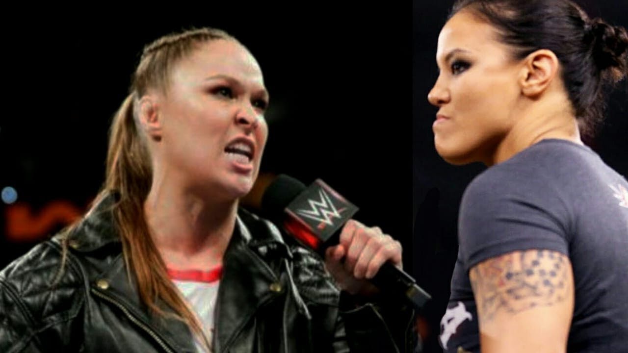 Ronda Rousey reacts to Shayna Baszler's dominant Elimination Chamber ...