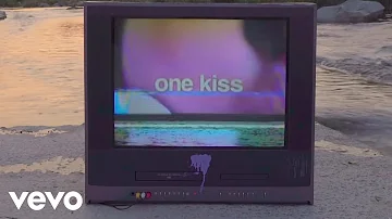 Calvin Harris, Dua Lipa - One Kiss (Lyric Video)