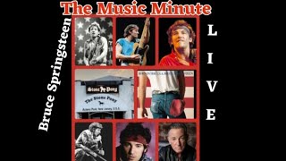 The Music Minute LIVE Bruce Springsteen jams will be streaming @ The Social Club