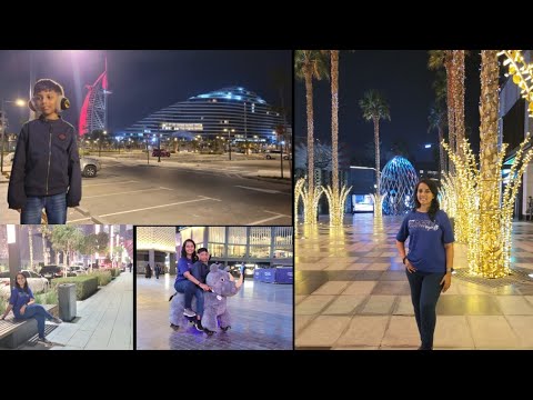 Visit To Burj AL Arab and City Walk | Night Life In Dubai | Dubai Vlog | #Konkani #goanvloggar