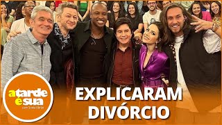 Separados, Sandy e Lucas Lima se emocionam em gravação no ‘Altas Horas’ Sandy E Lucas Lima Separados