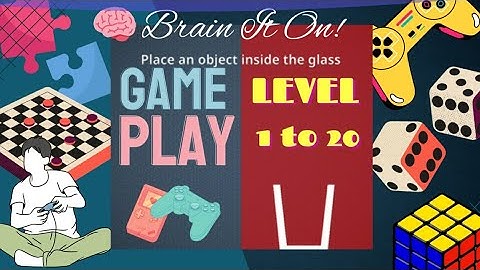 Brain It On! Level 1 to 20 | SOLVED | Physics Games | Mind Games | Puzzle Games | GAME SHAME
