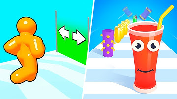 Tall Man Run vs Juice Run - All Levels Gameplay Walkthrough Android & IOS - NEW APK!