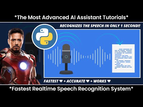 Realtime Speech Recognition Using Python | Speech Recognition | How to make jarvis | jarvis python