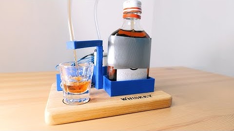Arduino Whiskey Drink Dispenser - How It Works