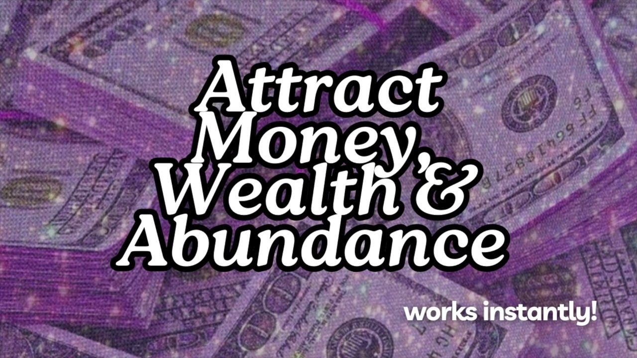 Manifest Wealth With Powerful Money Affirmations! (Listen Daily)💰✨
