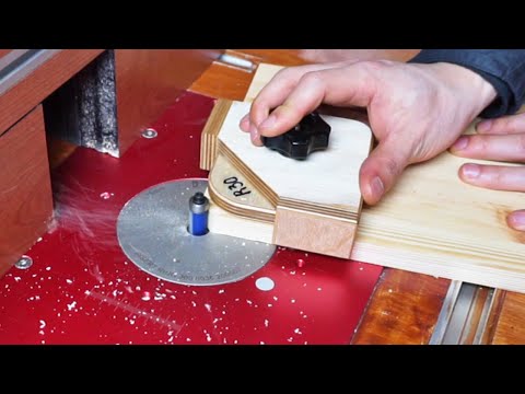 4in1 Corner Radius Templates   Making A Router Jig