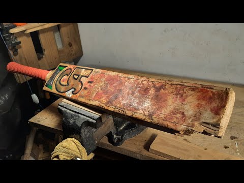 Can this cricket bat be fixed - Cricket bat Repair - Episode 6