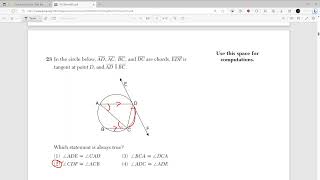 Geometry Regents Review (January 2023)